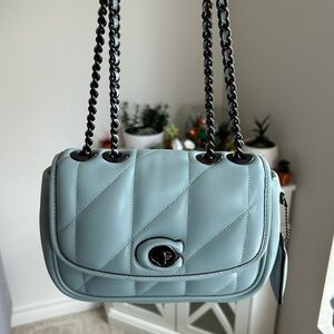 Coach Pillow Madison 18: Aqua